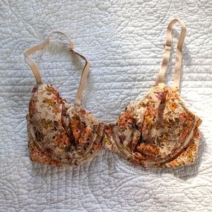 Victoria's Secret Unlined Demi adjustable strap bra